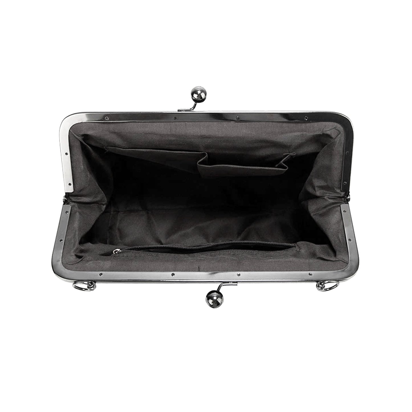 "Mwah" Kisslock Crossbody Shoulder Bag